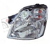 Koplamp met niv. reg. Links