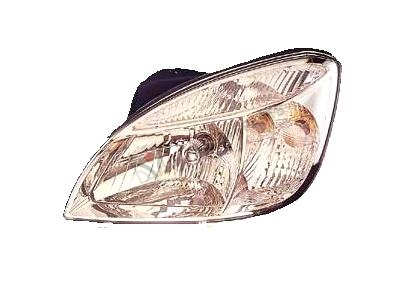 Koplamp met niv. reg. Links