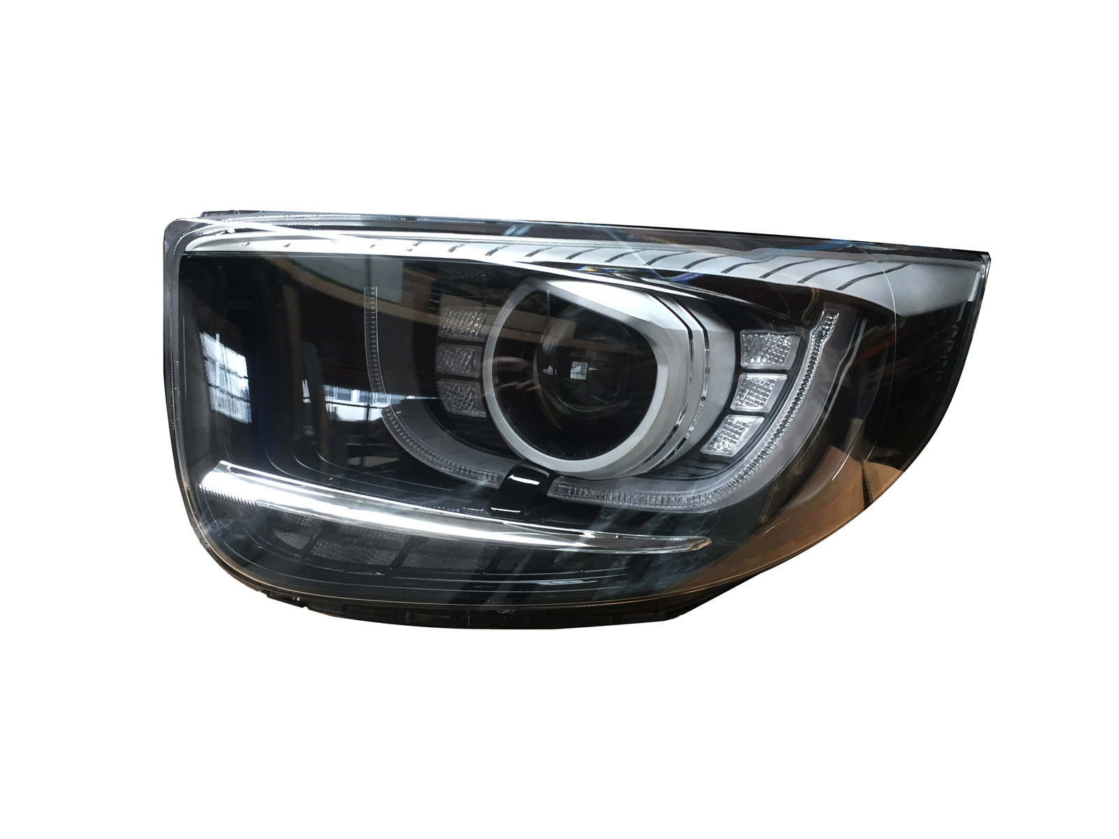 Koplamp, Links ( + DRL ) 