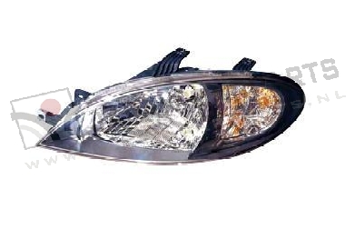 Koplamp met niv. reg. Links