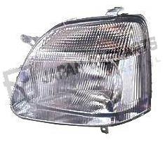 Koplamp met niv.reg. (type 00/01) Links