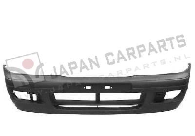 Voorbumper met mistlamp/gaten (zwart)