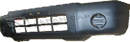 Voorbumper (2WD, zwart)