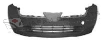 Voorbumper zonder mistlamp/gaten (primer)