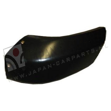 Voorbumper/hoek zwart (4WD) Links