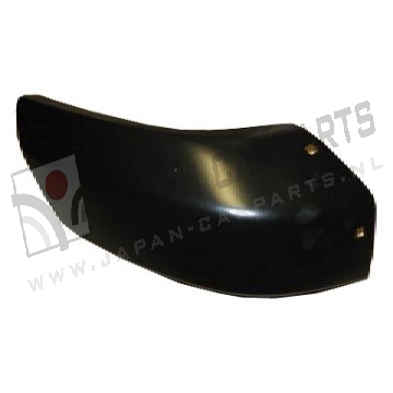 Voorbumper/hoek zwart (4WD) Rechts