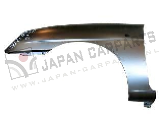 Voorscherm met mldg/gat(en) Links