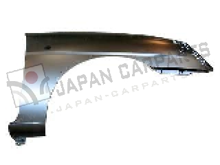 Voorscherm met mldg/gat(en) Rechts