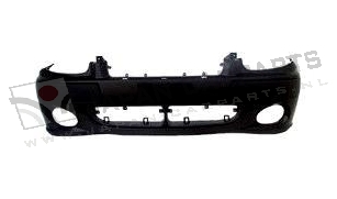 Voorbumper Multi met mistlamp gaten (grijs)