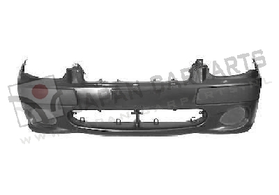 Voorbumper Spirit zonder mistlamp/gaten (primer)