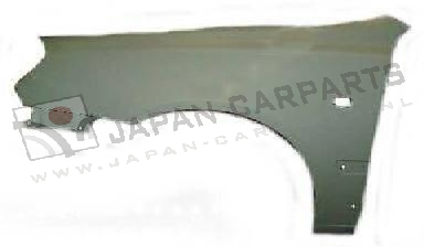 Voorscherm met mldg/gat(en) Links