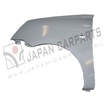 Voorscherm zonder mldg/gat(en) Links