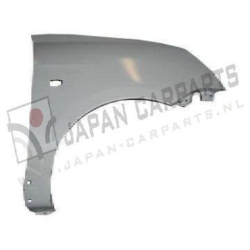 Voorscherm met mldg/gat(en) Rechts