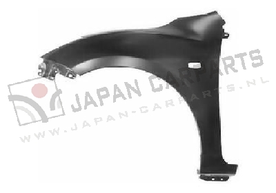 Voorscherm zonder mldg/gat(en) Links