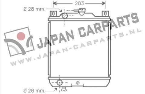 Radiateur (type 1.3/1.6)