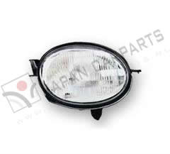 Koplamp met niv. reg. Rechts