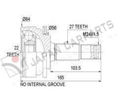 Homokineet (type 1.6/2.0 diesel)