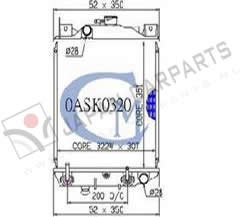 Radiateur (type 1.3 automaat)