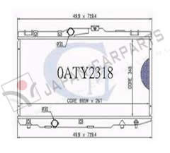 Radiateur (type 1.6/1.8)