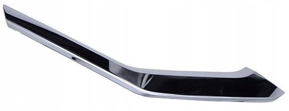 Chrome lijst voorbumper onder rechts