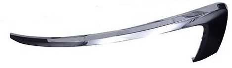 Chrome lijst voorbumper boven rechts