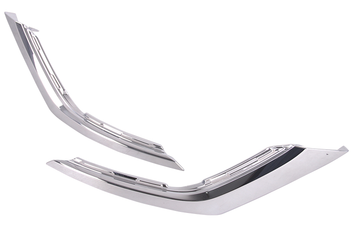 Voorbumper lijst ( chroom )  Links