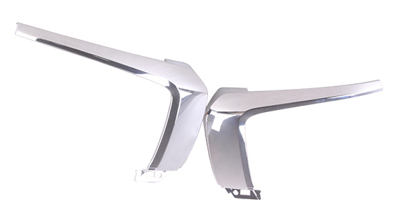 Voorbumper lijst ( chroom )  Links 