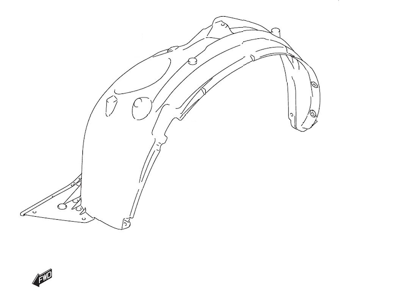 Binnen scherm ( PVC ) , Links 