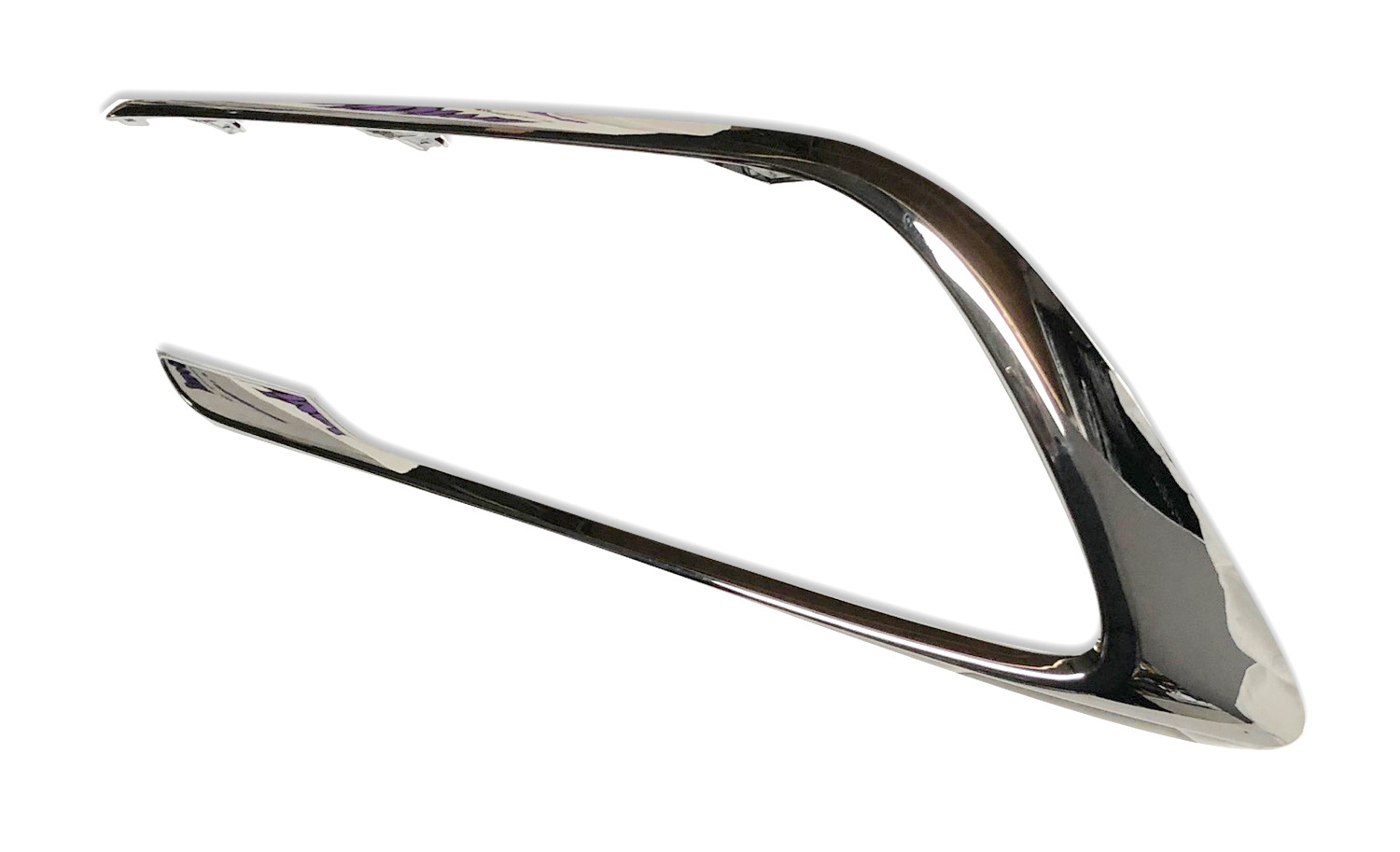 Mistlamp cover omlijsting Chroom, Links 