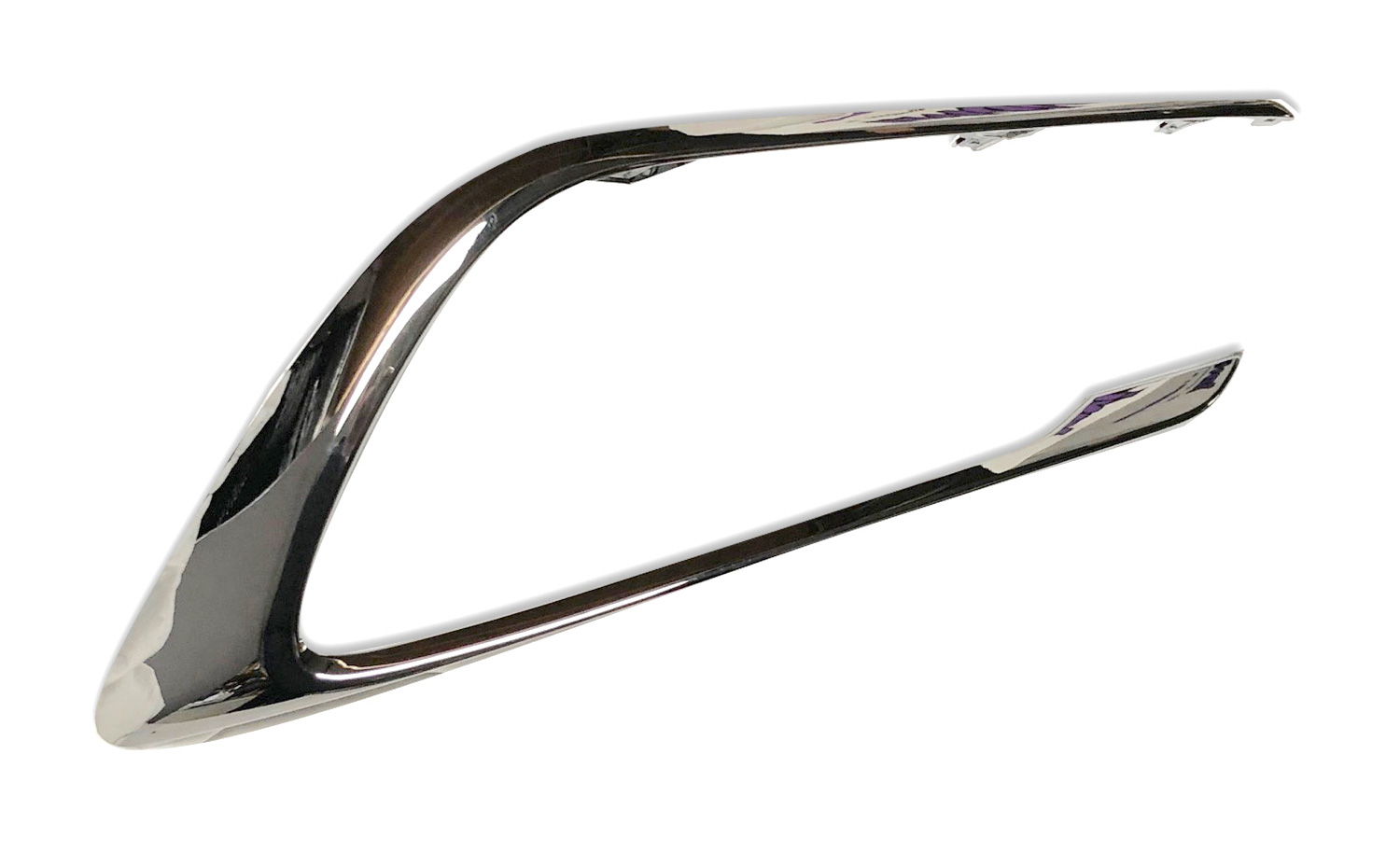 Mistlamp cover omlijsting Chroom, Rechts